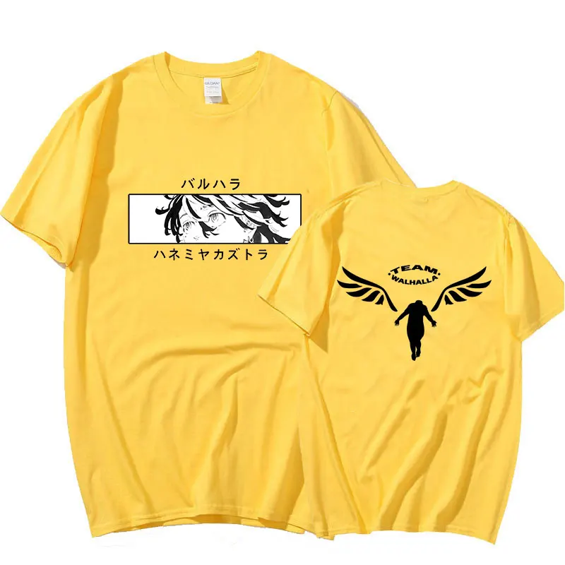 Футболка унисекс оверсайз с рисунком из аниме Мстители Токио | Мужская одежда