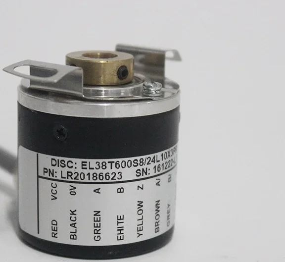 ELTRA- EL38T600S8/24L10X3PR полый вал инкрементный Поворотный энкодер 600ppr 38 мм 3000rmp IP54