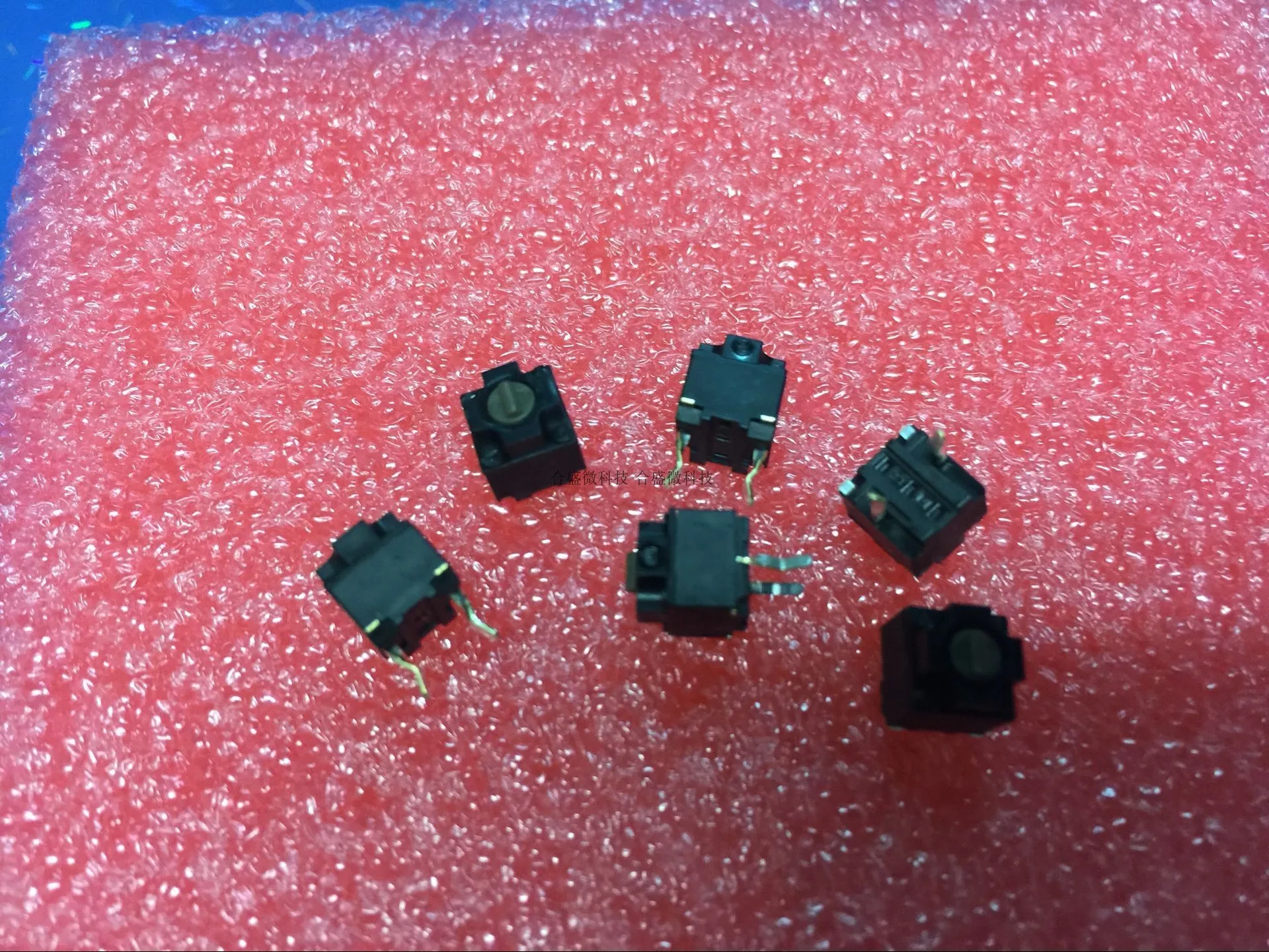 

20 шт., квадратные микропереключатели EVQP0T07T в коричневую точку, EVQP0H07T