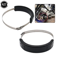 high quality motorcycle accessories 100 160mm universal round exhaust protector exhaust pipe fixing rings