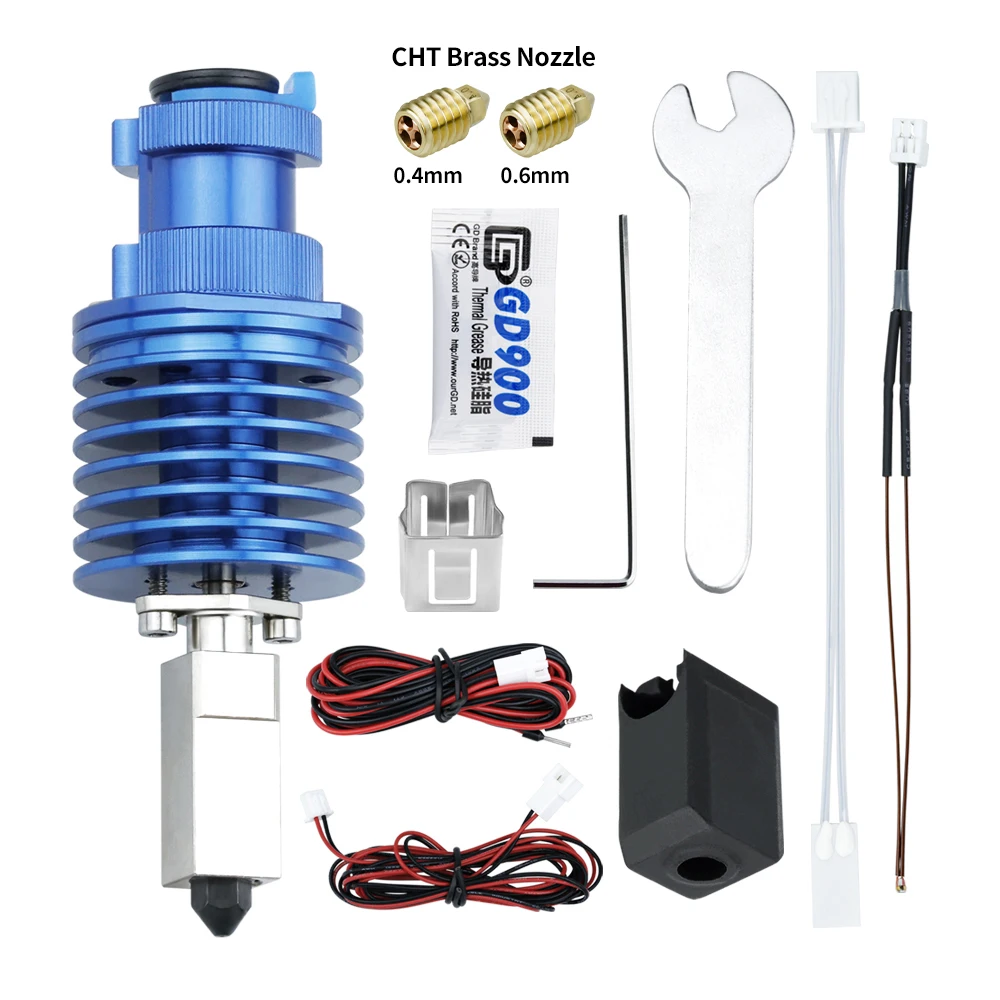 

Upgrade V6 High Speed Print Head Kit CHT Steel Nozzle For Ender 3/Ender 3 PRO/VORON 2.4 3d printer Hotend