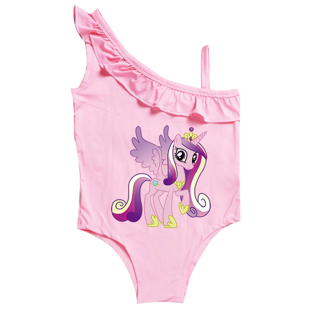 Купальник My Little pony бикини для девочек купальник с мультяшным принтом Цельный