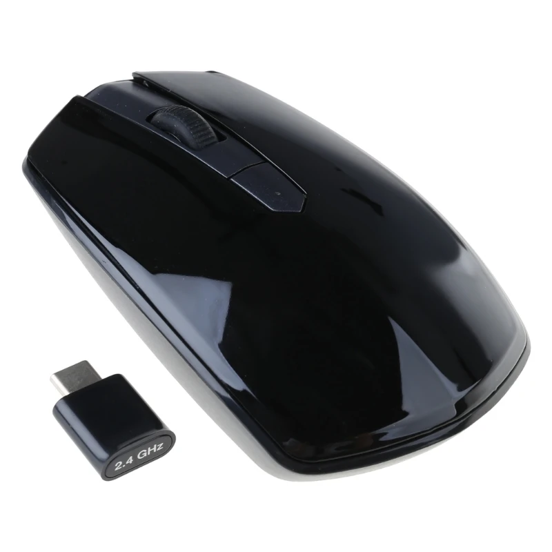 Беспроводная мышь Type C 2 адаптер Type-C тихие беспроводные мыши подходящие для