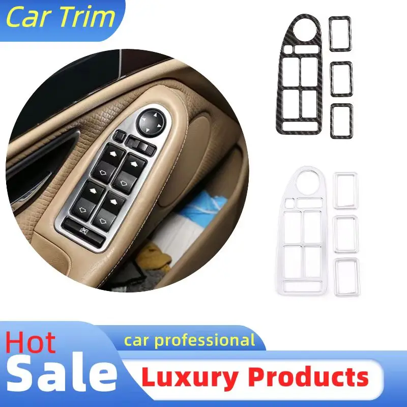 

Автомобильная дверь, окно, стекло, подъемник, искусственное углеродное волокно, АБС-пластик для BMW 5 серии E39 1996-2003, аксессуары для интерьера