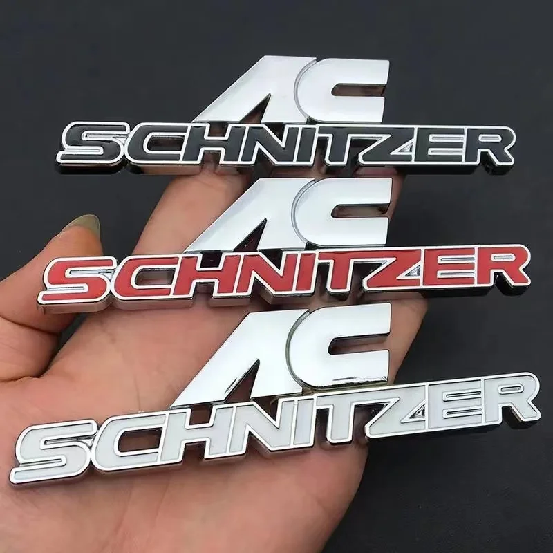 

Applicable to the modification of BMW AC SCHNITZER Zhongwang Metal Stereo Decoration Body Logo Modification Badge Tail Logo