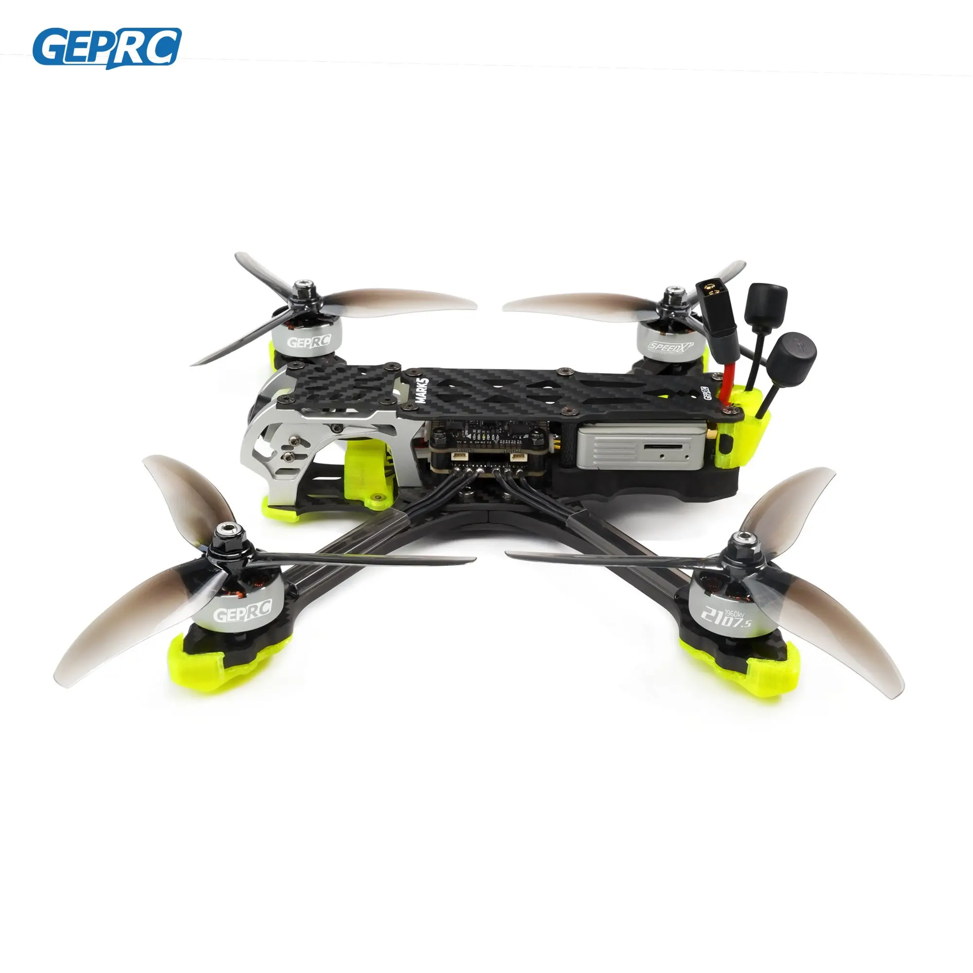 Дрон GEPRC MARK5 HD DJI AIR UNIT Freestyle FPV 4S/6S 5 дюймов SPEEDX2 2107 мотор для радиоуправляемого