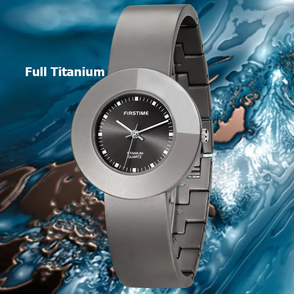 Quartz Women's Titanium Watch Ultra-Light Ladies Wristwatch Japan Miyota 2025 Movement 3ATM Waterproof  High Accuracy Watches enlarge