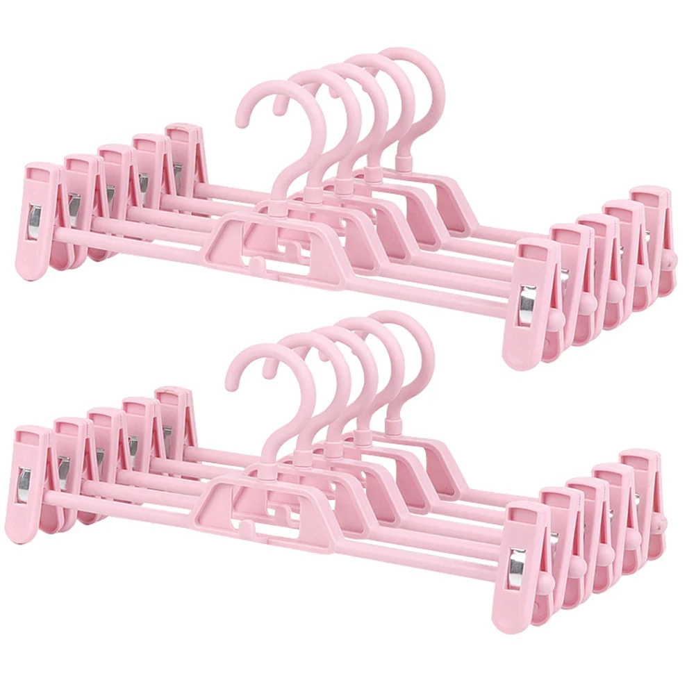 

Clothes Hanger Clothes Hanger Clips No Trace Pants Hangers Clips Plastic Adjustable Clothes Hanger Baby