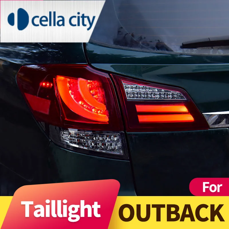 

Задние фонари Subaru 2010-2016, задние фонари для стайлинга автомобиля, задние фонари, динамический сигнал, автозапчасти