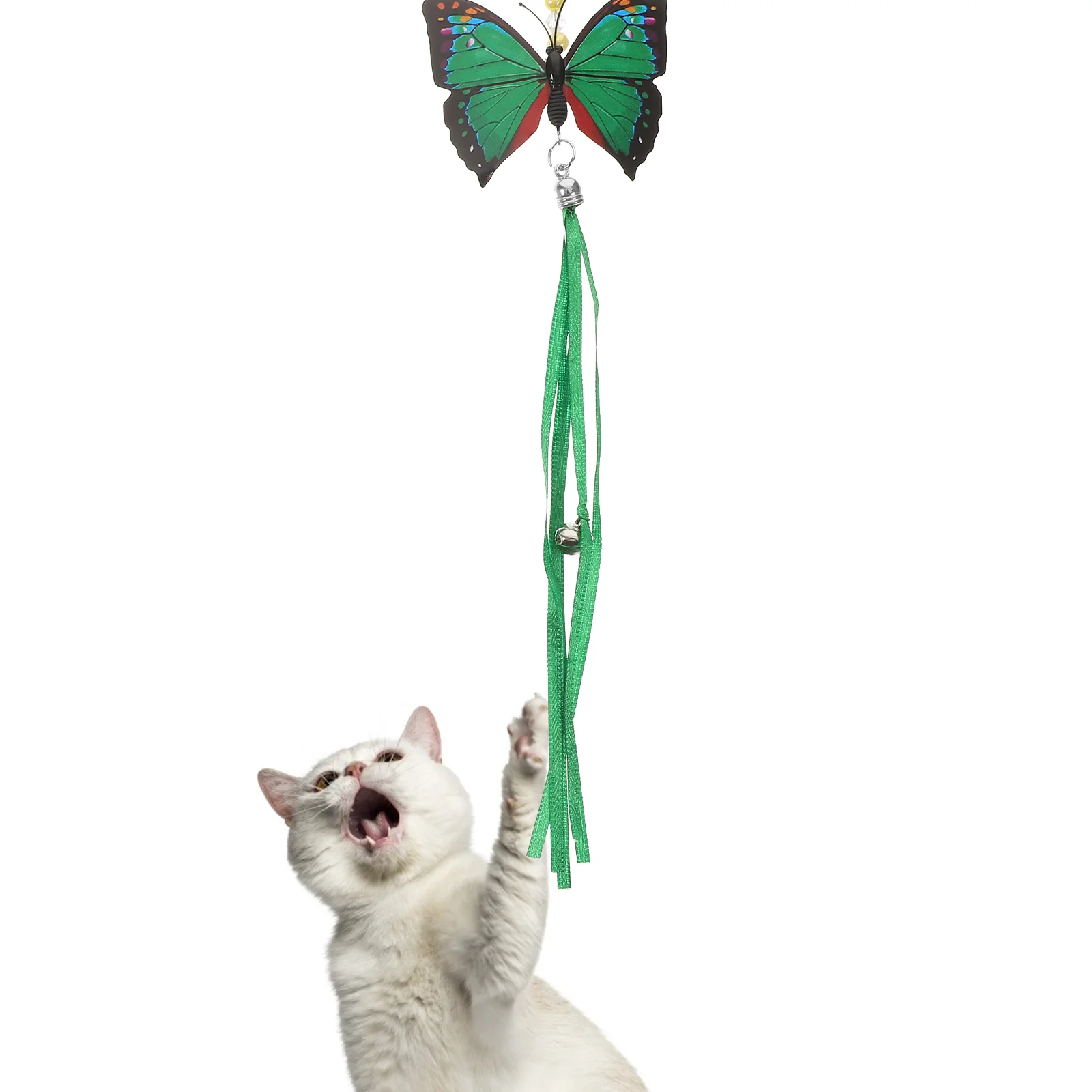 

3 Pcs Replacement Head Cat Teaser Toy Teasing Wand Toys Parts Stick Pp Pet Accessories