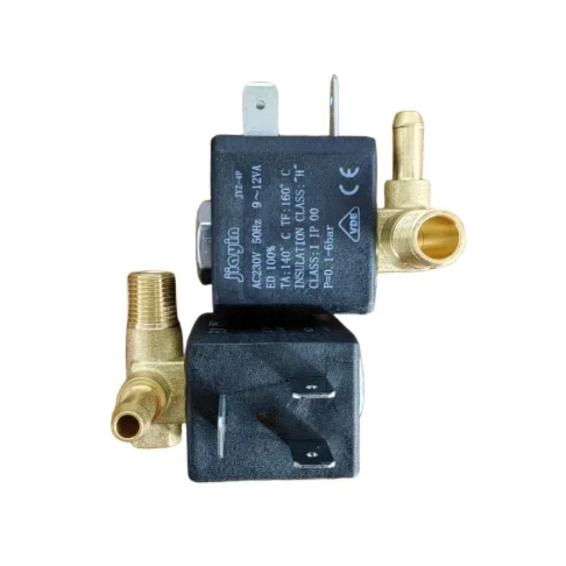 JYZ-4P нормально закрытый 3 мм N/C 2/2-ходовой переменный ток 230 В G1/8 дюйма 6 бар латунный