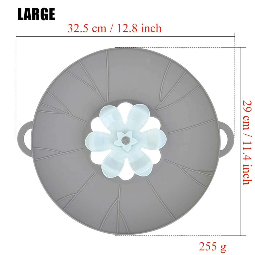 

Складная силиконовая крышка для кастрюли