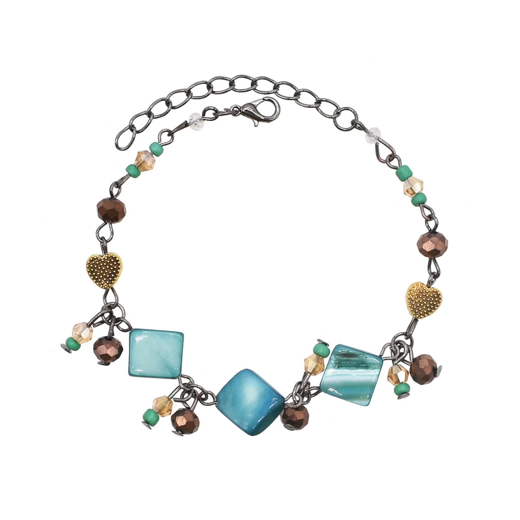 Женский винтажный браслет в богемном стиле