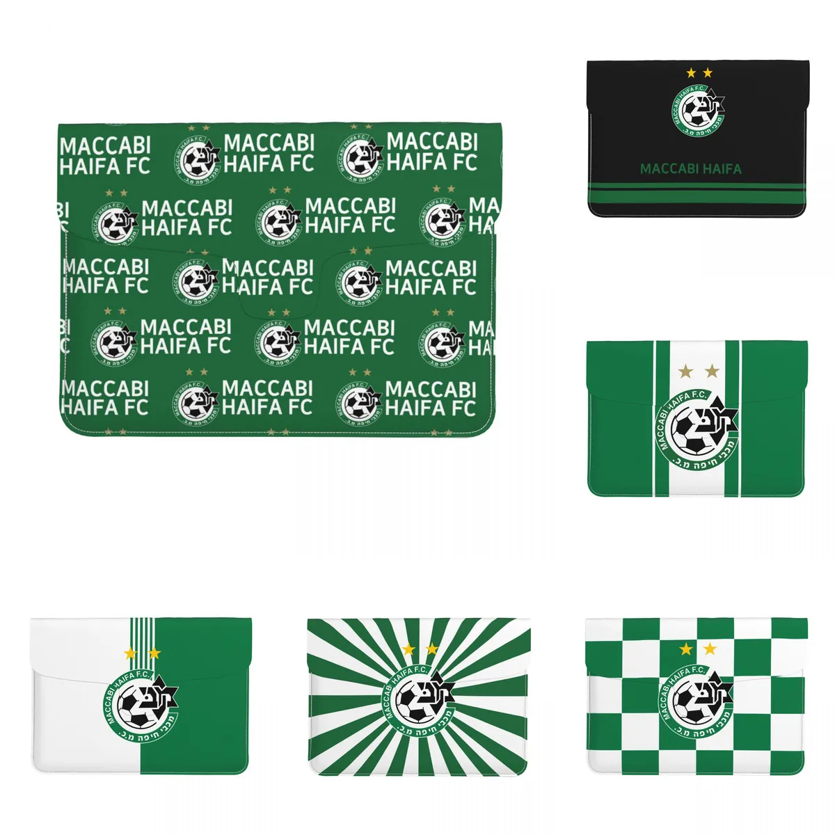 

Maccabi Haifa FC Leather Laptop Sleeve