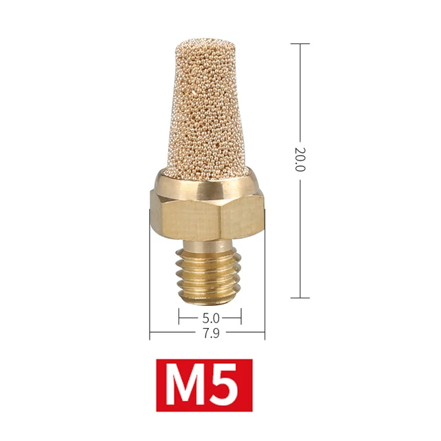 

Пневматический глушитель BSL M5 латунный