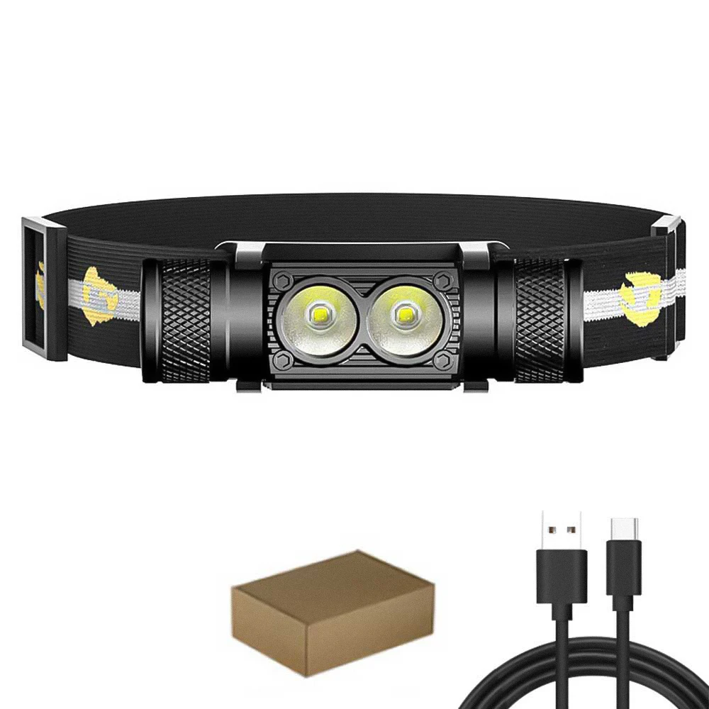 

Sololandor USB перезаряжаемый налобный фонарь белый