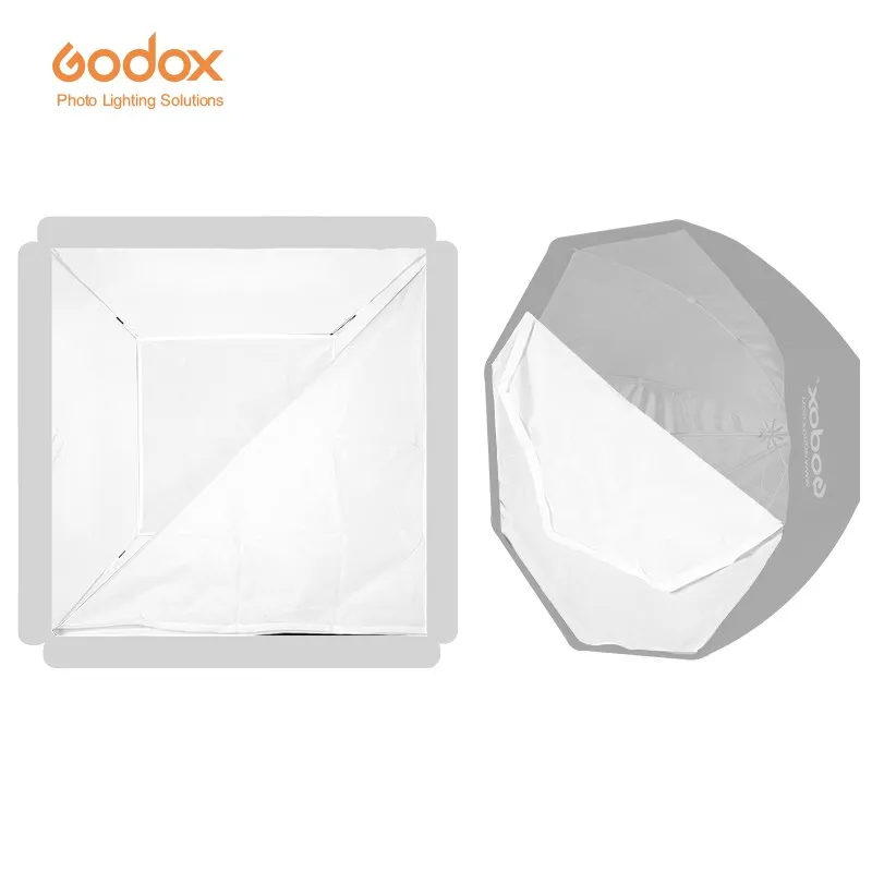 Godox Bowens Mount Octagon прямоугольный софтбокс запасная диффузорная ткань для 80 см 95 120 140