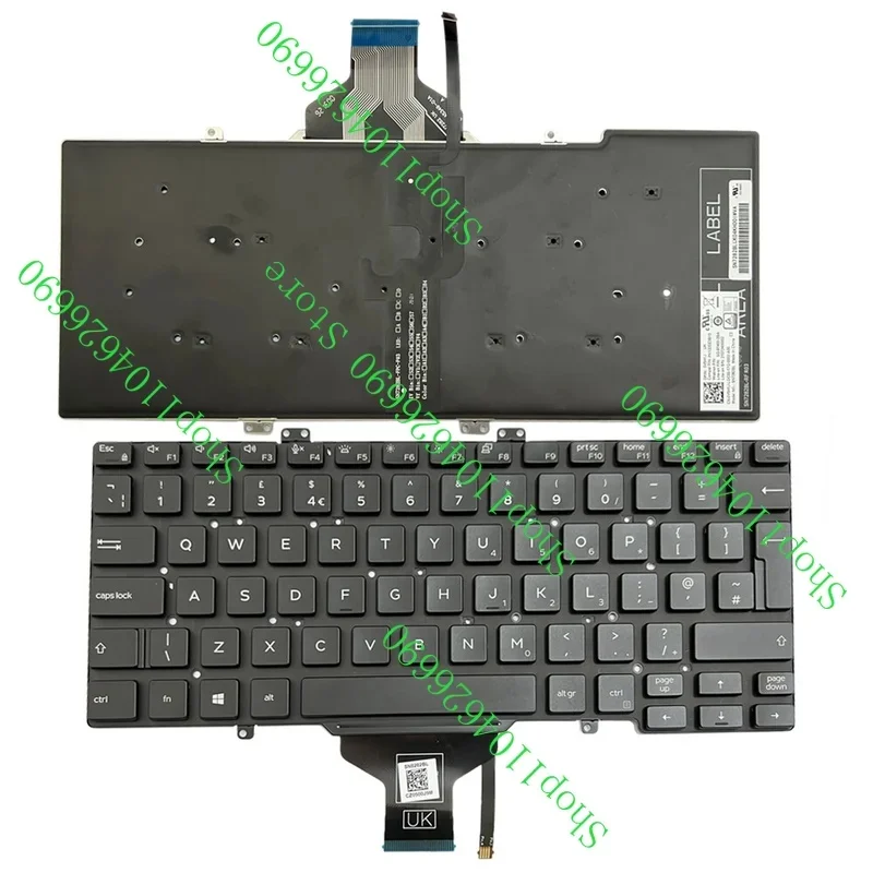 Фото Подсветка клавиатуры (Великобритания) для Dell Latitude 7400 3400 5400 7410 5401 5411 V5H1J №1