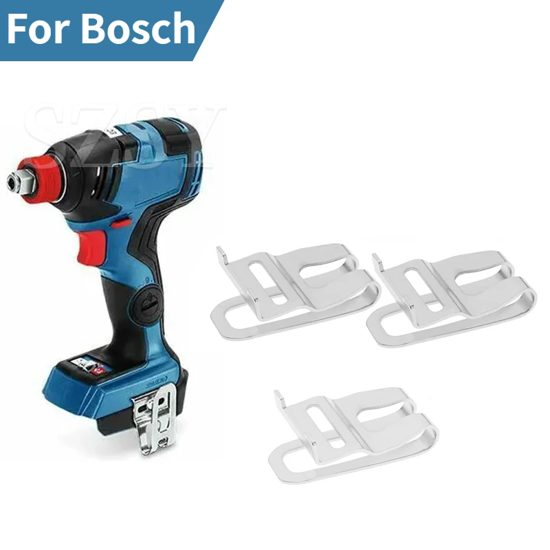 For Bosch Belt Clip Hook With Screws Set For For Bosch 18V Cordless Drills Impact Driver Power Tools Accessories Dropshiping