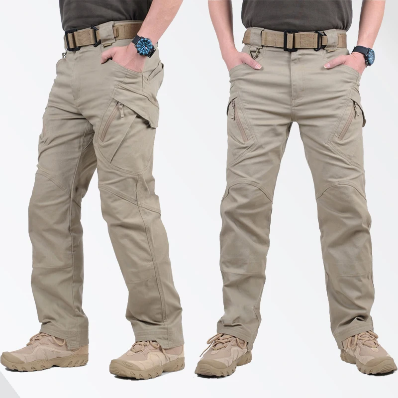 

97% CottonTactical Cargo Pants Men Combat SWAT Army Train Military Pants Casual Cotton Pockets Paintball Outdoors Army Trouser