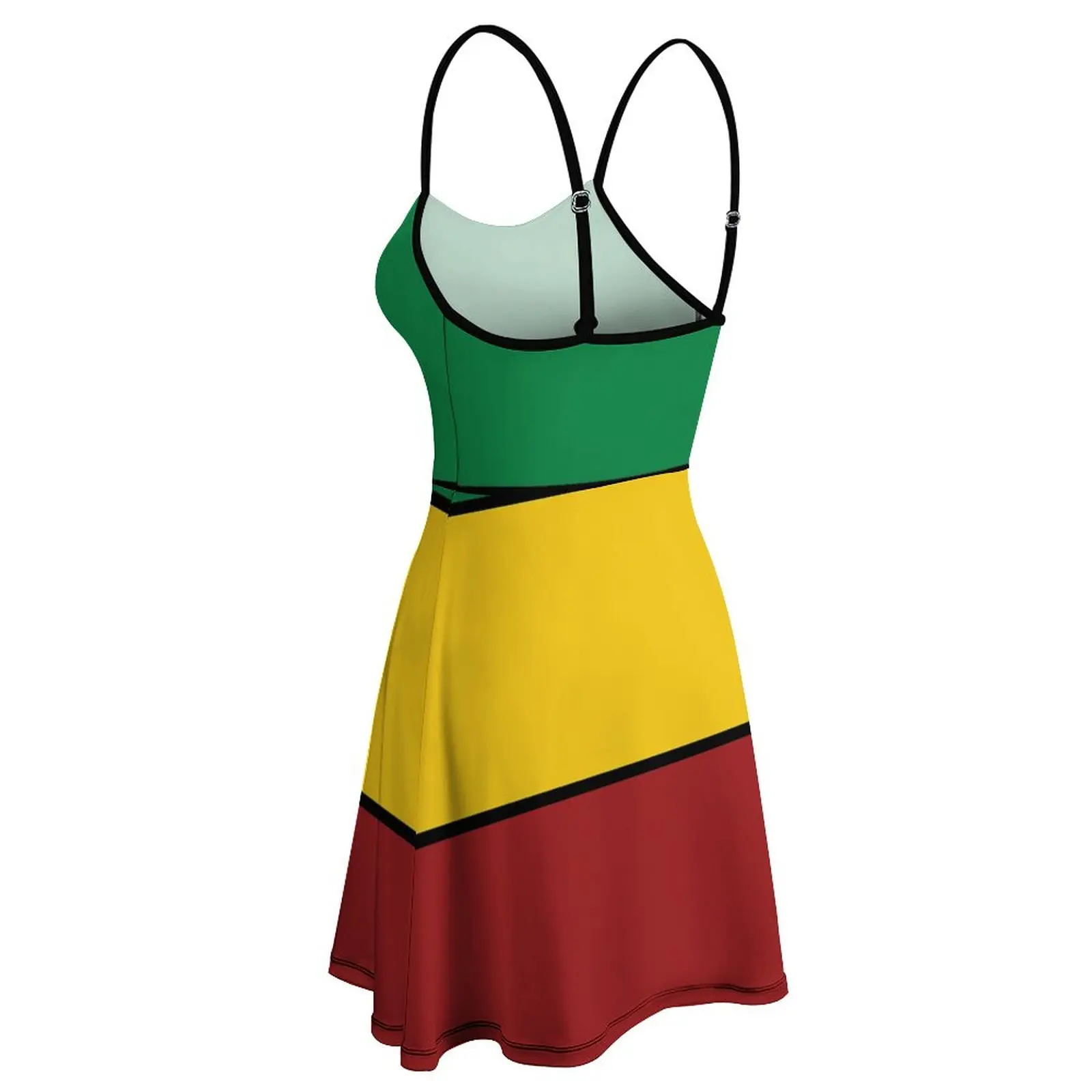 Рисунок 5 - Экзотическое женское платье в полоску Rasta