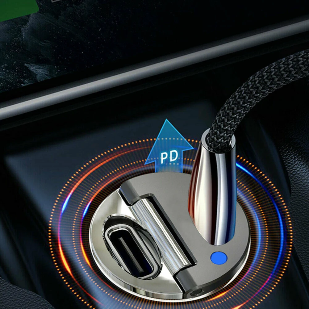 

Adapter Car Phone Charger Connection Connector Fast Charging Fast-charge Port