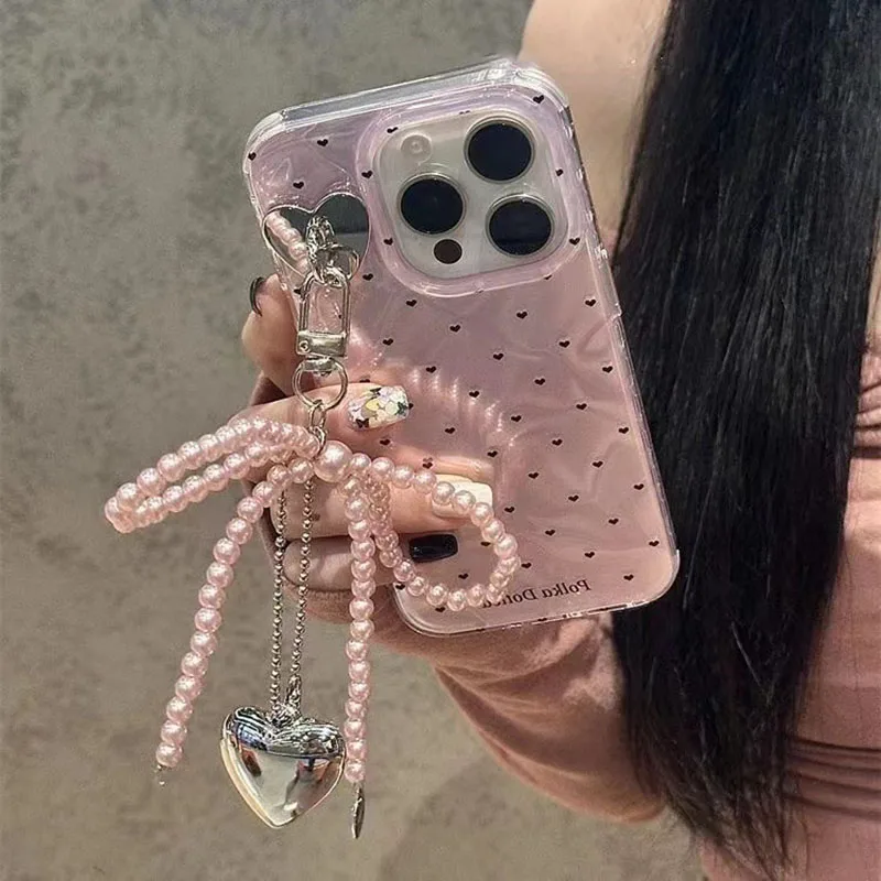 Фото Чехол Love Laser Pink Bow для OPPO A5i A20 A5X A5 A3 Pro A77S A3X A80 A60 A40 A17 A17K A15 A79 A18 A38 54 A96 A93 A74 A57 Cover №1