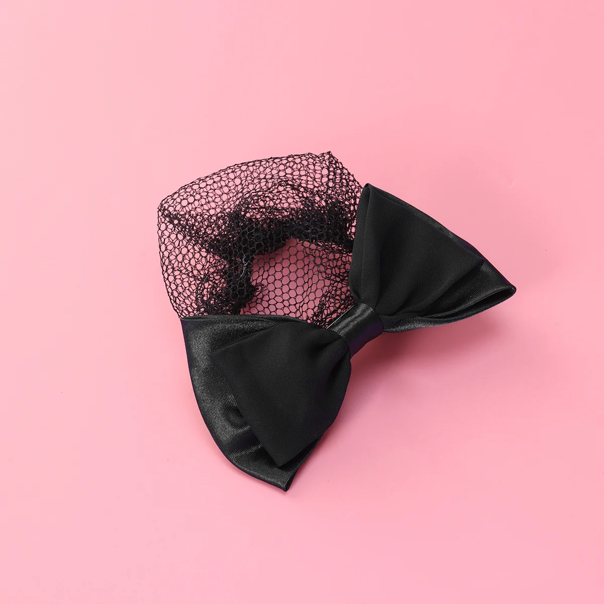 

2 Pcs Braiding Hair Accessories Snood Net Headgear Bow Headdress Bun Nets Women's