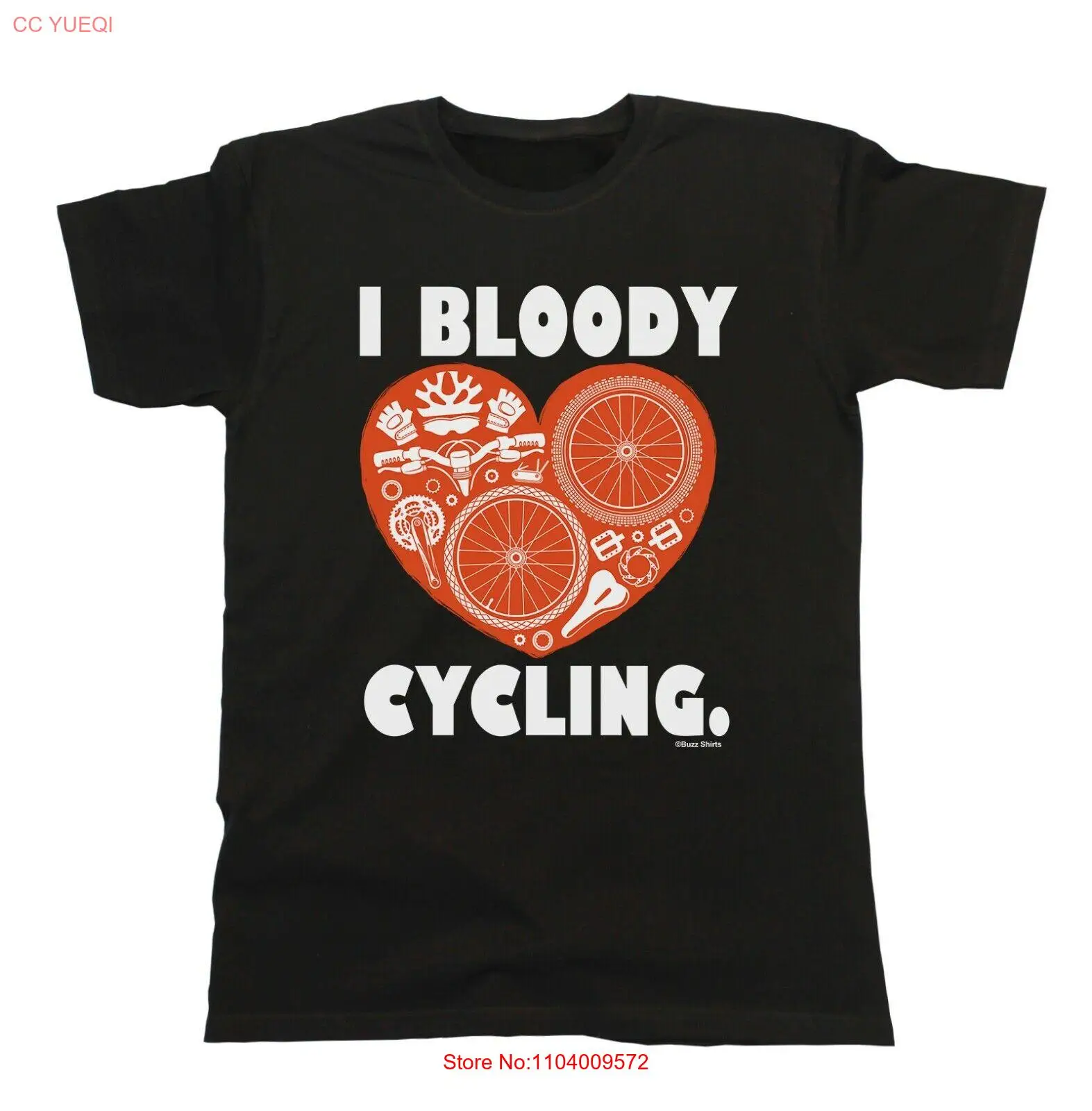 Футболка унисекс кровавая любовь для езды на велосипеде подарок Него Распродажа