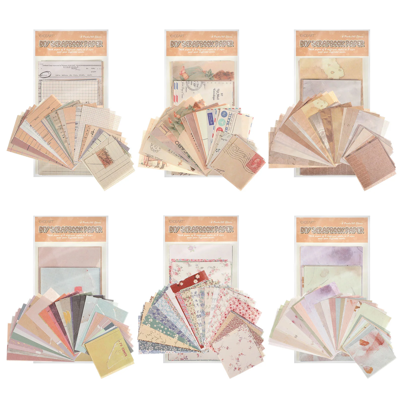 

Stationary Stickers Pocket Backing Paper DIY Scrapbook Pages Journaling Vintage Supplies Scrapbooking