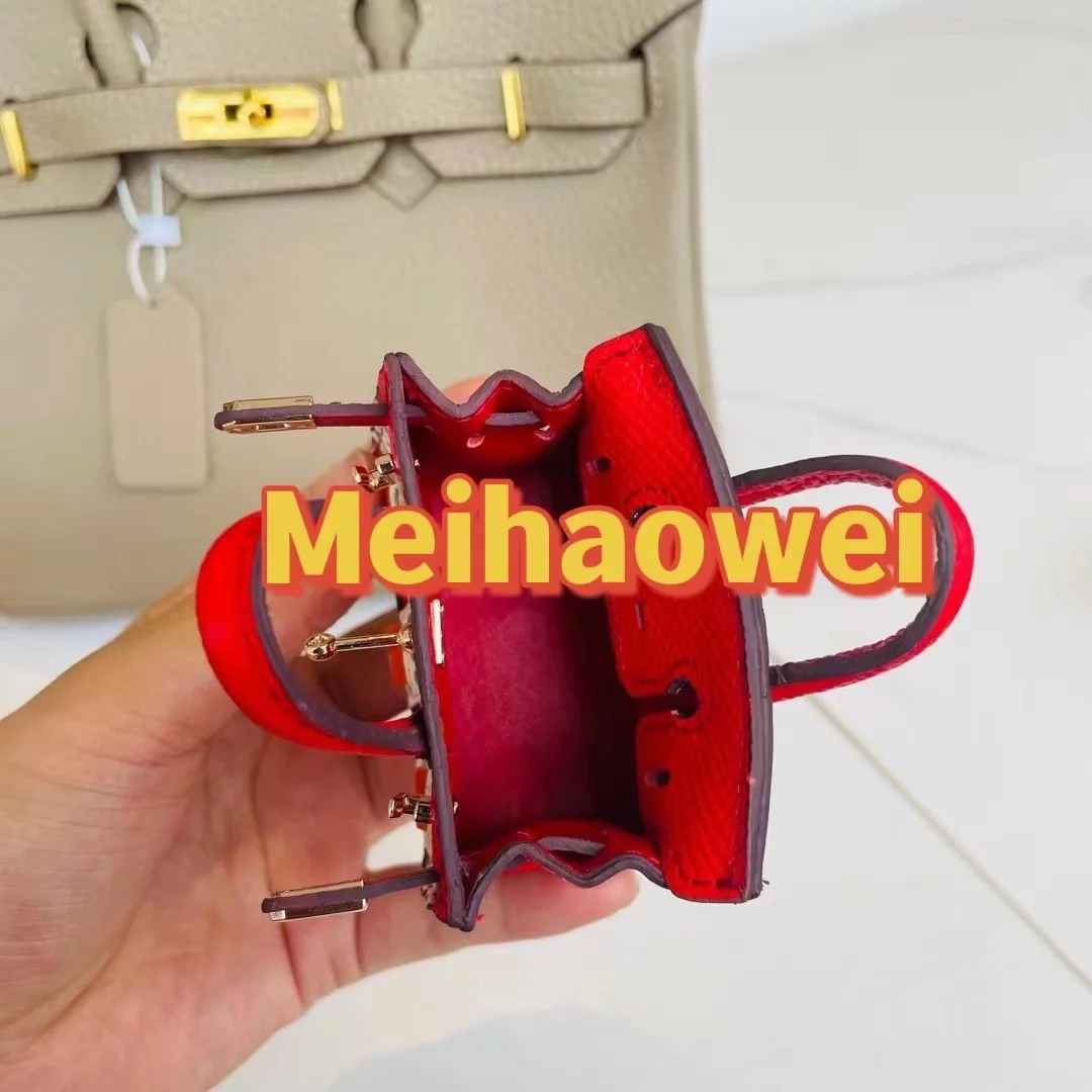 2023 New Mini House Pouches  Outer Seam Pouch Ornaments Birthday Objects Car Ornaments  Key Lock Pendants  Colorful Colors