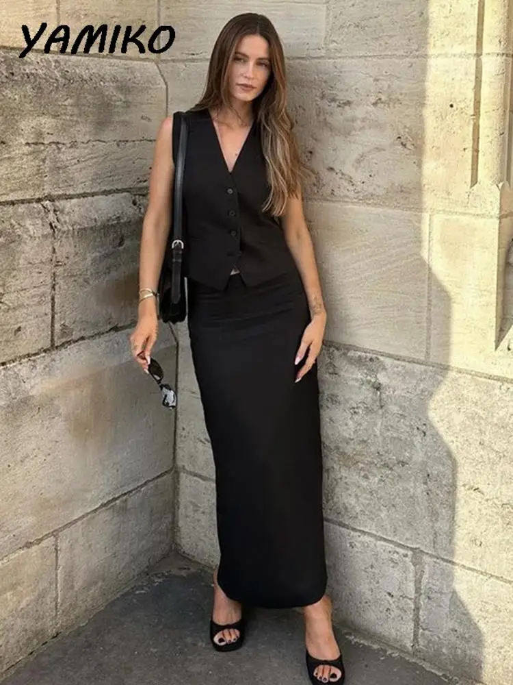 

Женский однотонный жилет без рукавов с V-образным вырезом