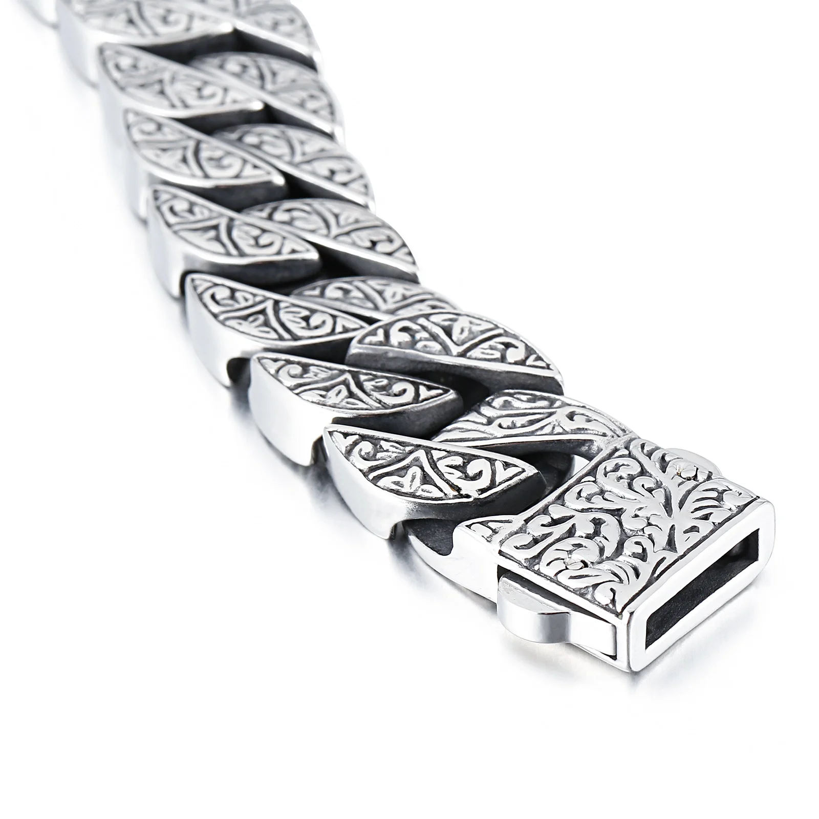 Винтажный браслет-цепочка арабескитной кубической цепочки диаметром 17 мм —