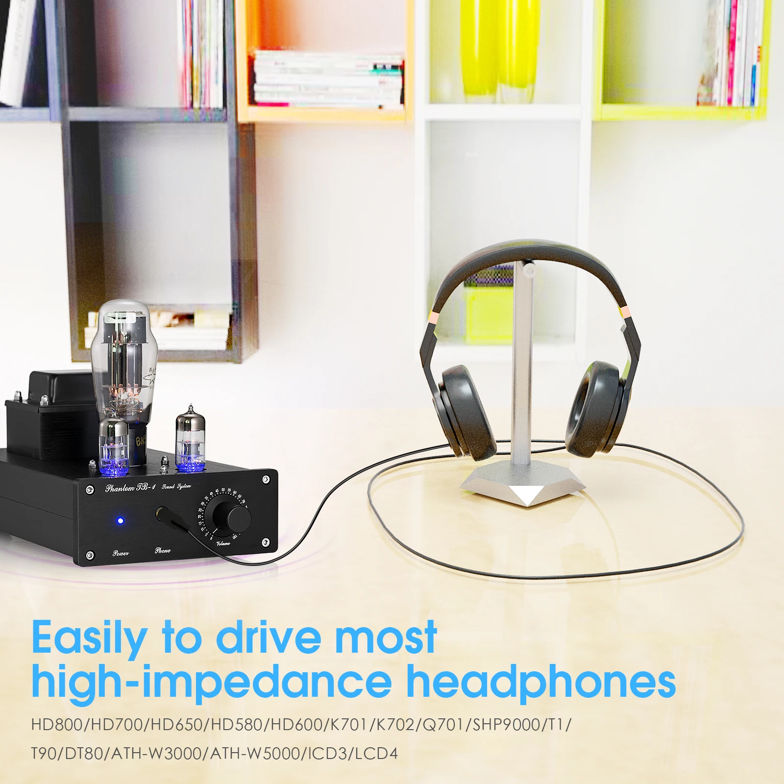 Nobsound HiFi Pure Class A вакуумный трубчатый усилитель для наушников Домашний Настольный