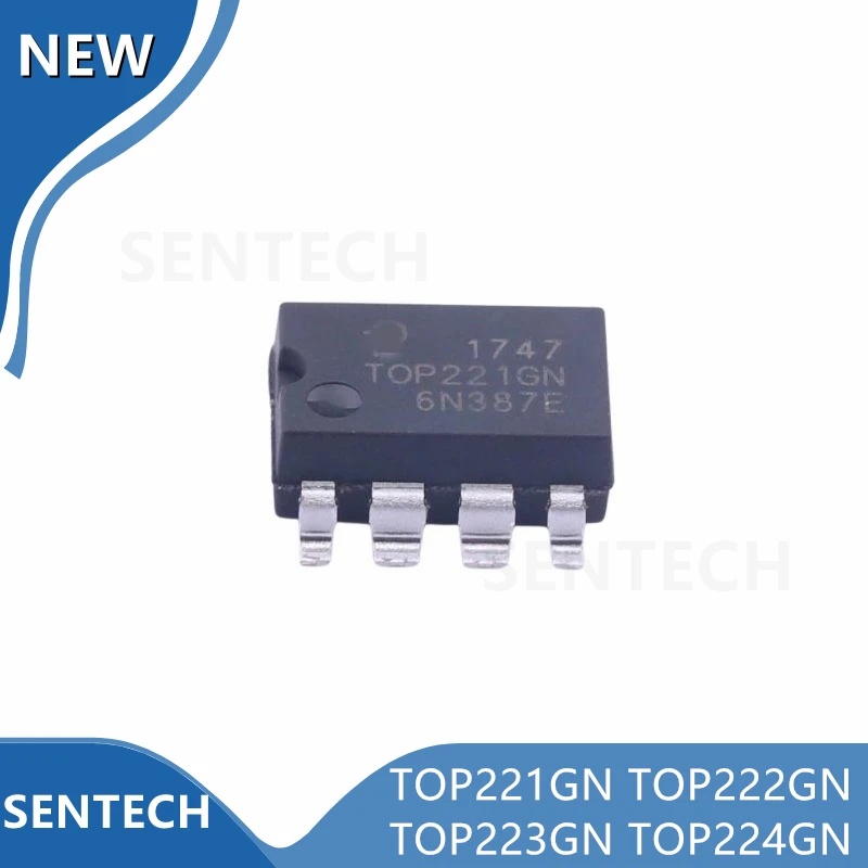 

10pcs/lot, TOP221GN TOP222GN TOP223GN TOP224GN TOP224G, SMD-8 in Stock