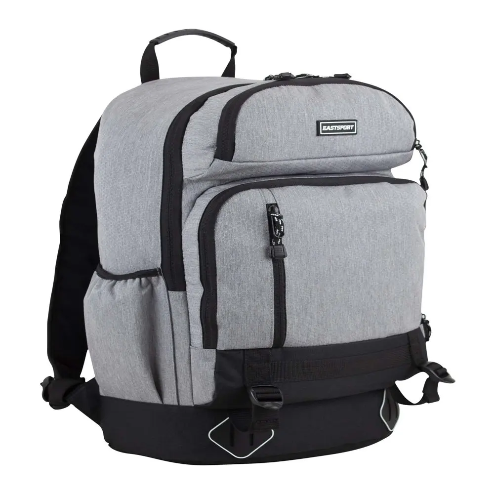 Unisex Elevated Backpack, Grey Honeycomb