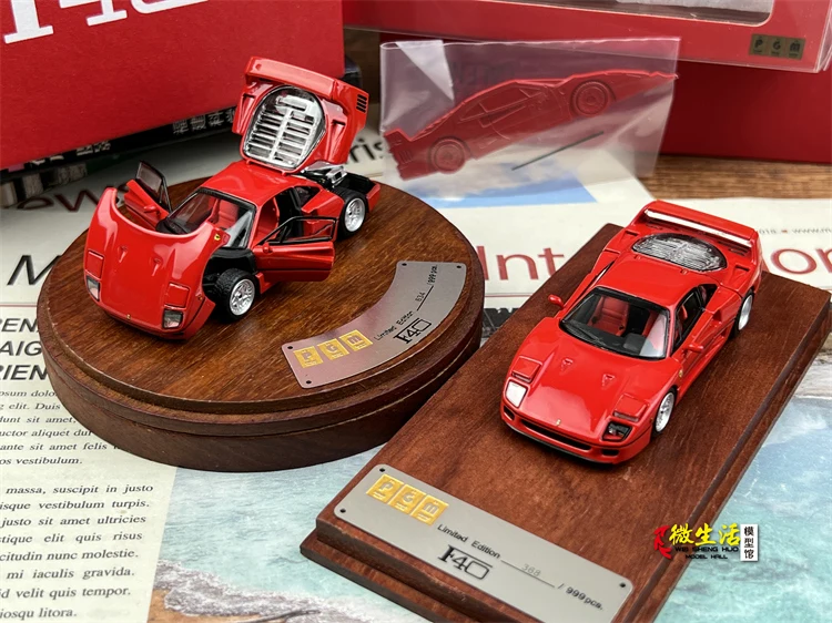 

Новинка, в наличии PGM 1/64 F40, оригинальная версия, красный цвет, обычная и роскошная версия, ноябрь 2022 г.