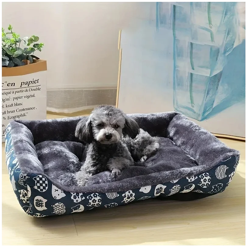 Фото Кровать для собак, коврики для дивана, товары для домашних животных Coussin Chien, аксессуары для животных, корзина для собак, принадлежности для большого, среднего и маленького дома, кровать для кошек №4