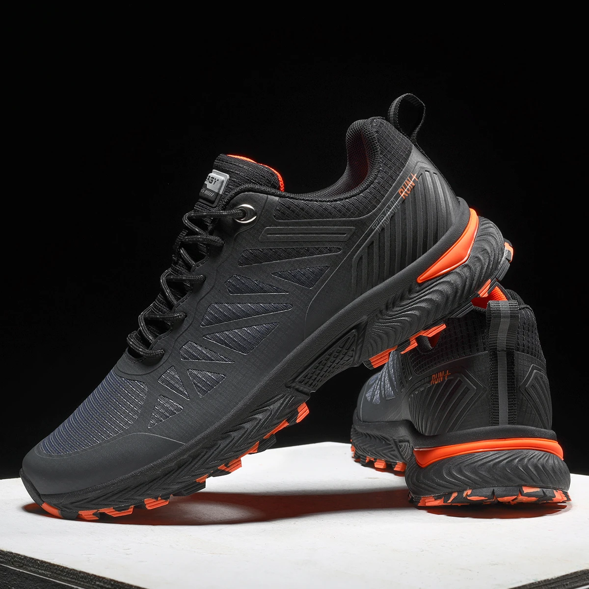 SALUDAS Professional Hiking Shoes Men Trail Running Shoes Breathable Non-Slip Sneakers Outdoor Hiking Travel Shoes Sports Shoes