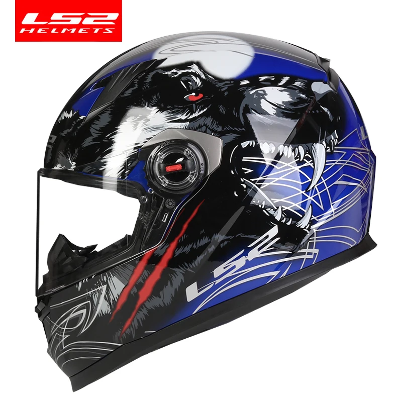 Фото LS2 FF358 Мотоциклетный шлем со съемными линзами Capacete ls2 Анфас Мотошлемы Casco Мужчина Женщина №3