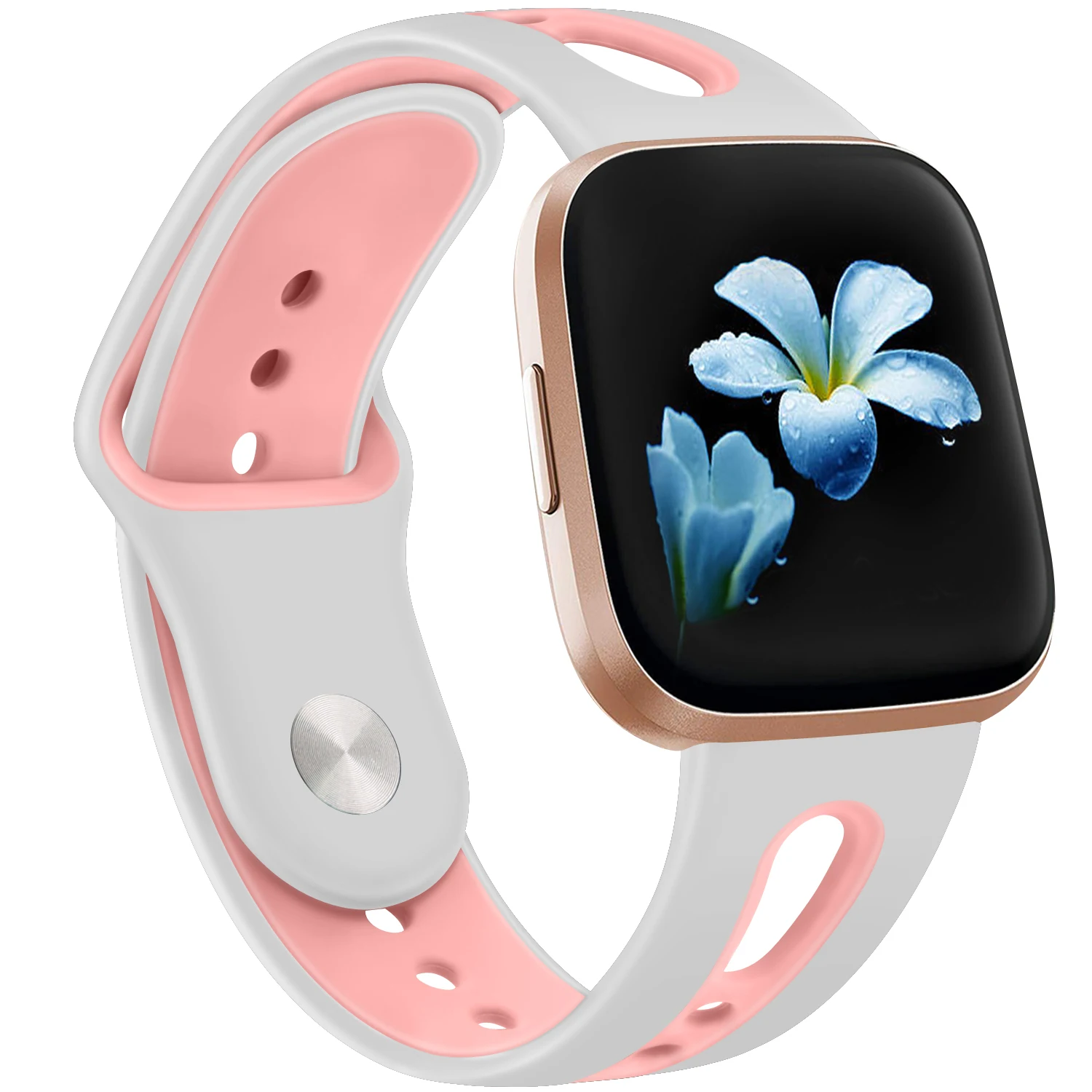 Replacement Band for Fitbit Versa 2 Strap Slim Bracelet Waterproof Band for Fitbit Versa/Versa Lite Silicone Smart Watch Strap