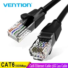 Vention-Cat6 이더넷 케이블 rj45 Lan 케이블, CAT 6 네트워크 패치 케이블 노트북 라우터 PC 1.5m 2m 3m 5m 40m RJ45