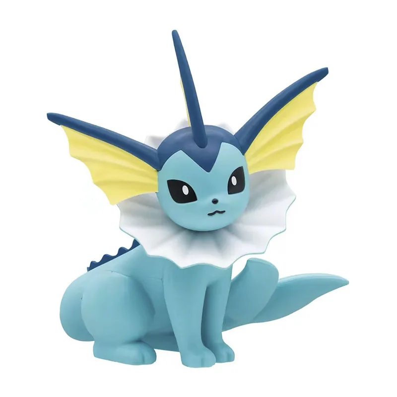 Фото Bandai Pokemon PLAMO Quick 27 Вапореон, сборная модель Pocket Monsters, 9,5 см, аниме-фигурка, коллекционная игрушка, подарок для хобби. №4