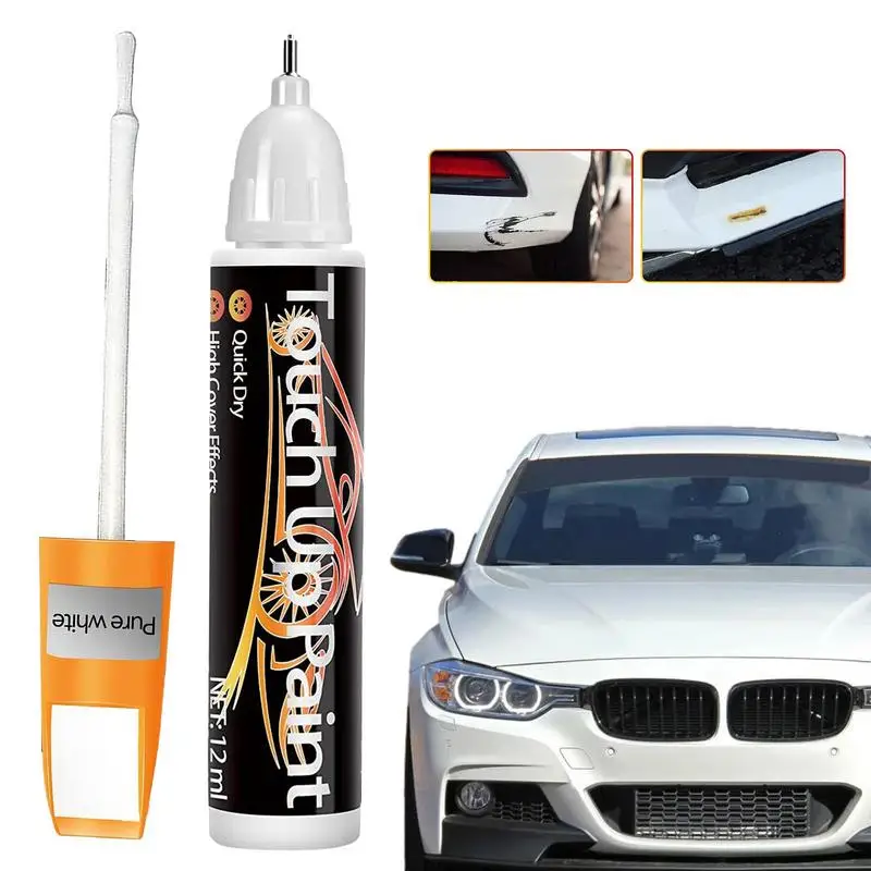 

Car Paint Scratch Repair Pen 2-in-1 Deep Scratch Remover Various Cars Vehicles Paint Repair Touch-Up Paint Pen For Cars Tools