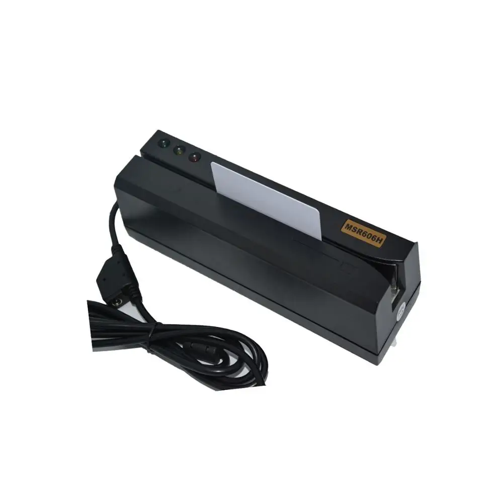 

LED & Beeper Indication Magnetic Stripe Card Reader and Writer