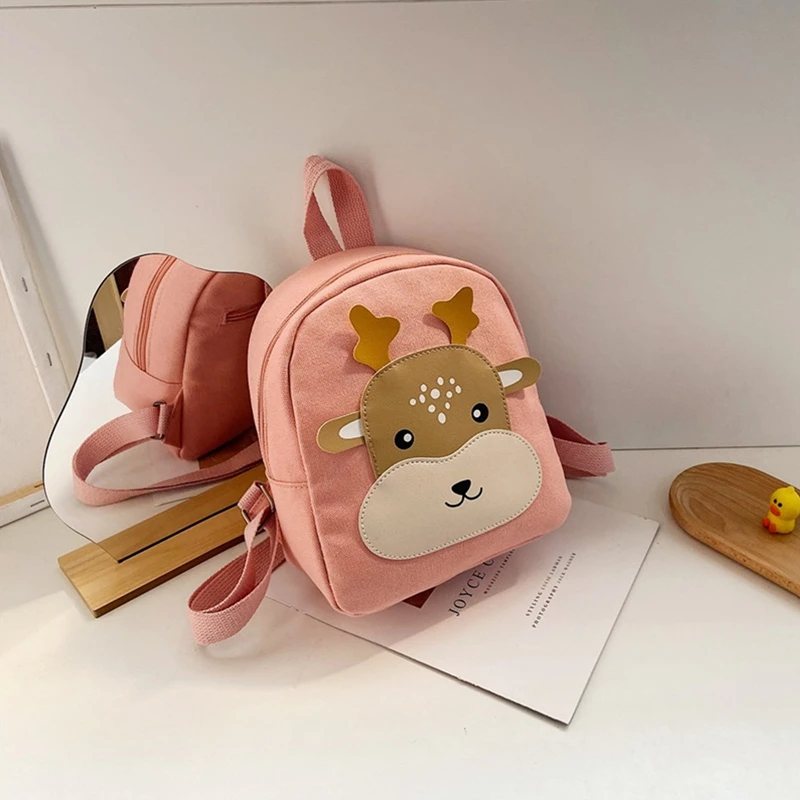 

New Children Backpacks Cute Deer Design Girl Boys School Bags Toddler Kids Schoolbag Kindergarten Cartoon Mini Bag
