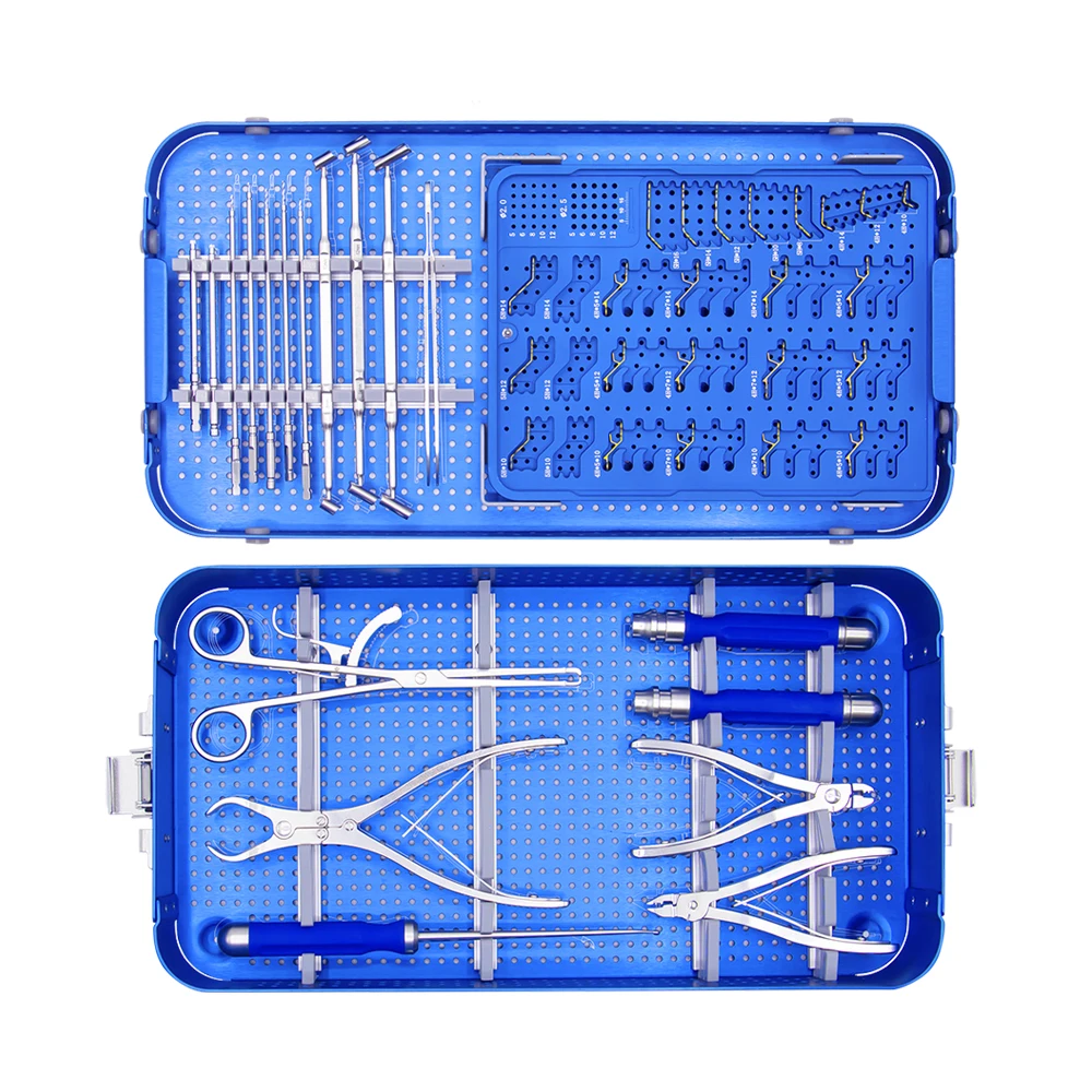 

Meditech Factory Price Orthopedic Surgical Instruments Laminar Shaping Plate Instrument Set
