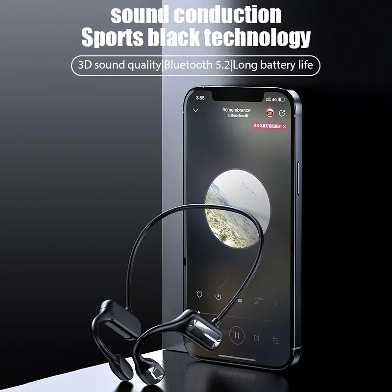

Bluetooth-наушники BL09 с костной проводимостью, IPX5, водонепроницаемые