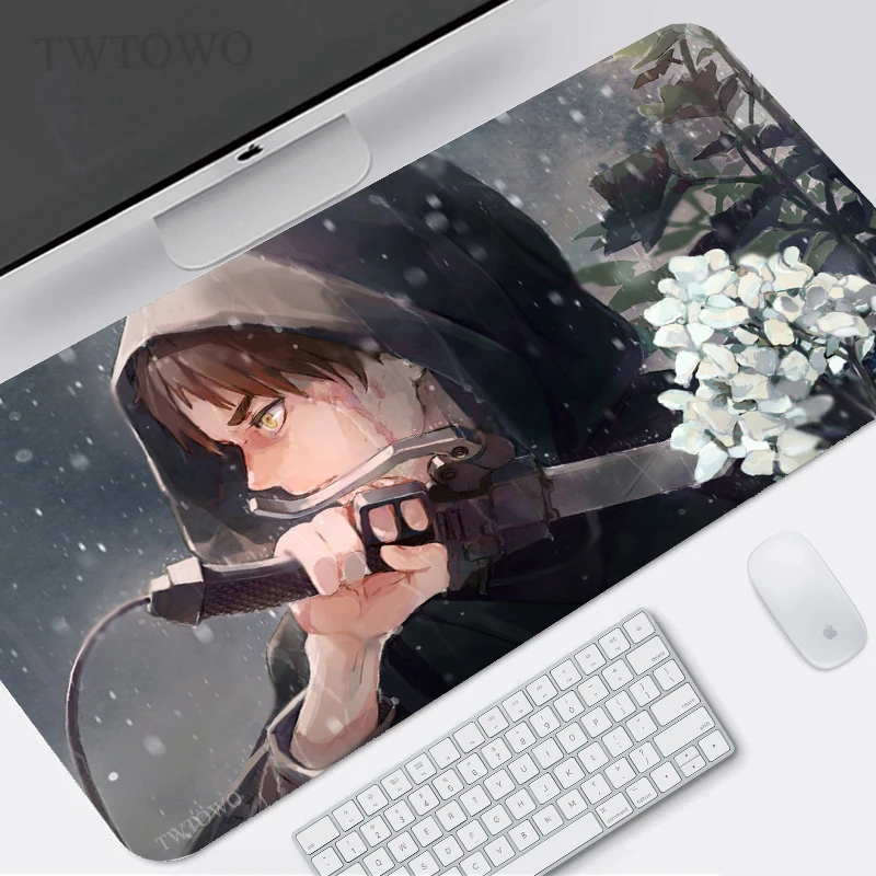 

Anime Attack on Titan Mouse Pad Gaming XL HD Custom Computer Home Mousepad XXL keyboard pad Anti Slip Office PC Table Mat
