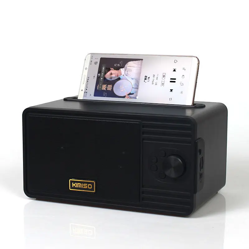 

2022 new retro nostalgic bluetooth speaker portable radio semiconductor full-band old-fashioned FM radio supports TF card, AUX